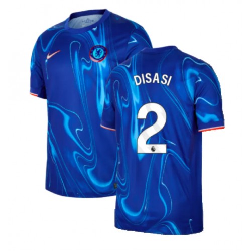 Chelsea Axel Disasi #2 Domaci Dres 2024-25 Kratak Rukav